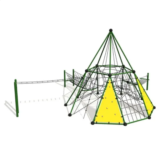 Outdoor Adventure Course - ملعب خارجي كبير للأطفال مع مسار