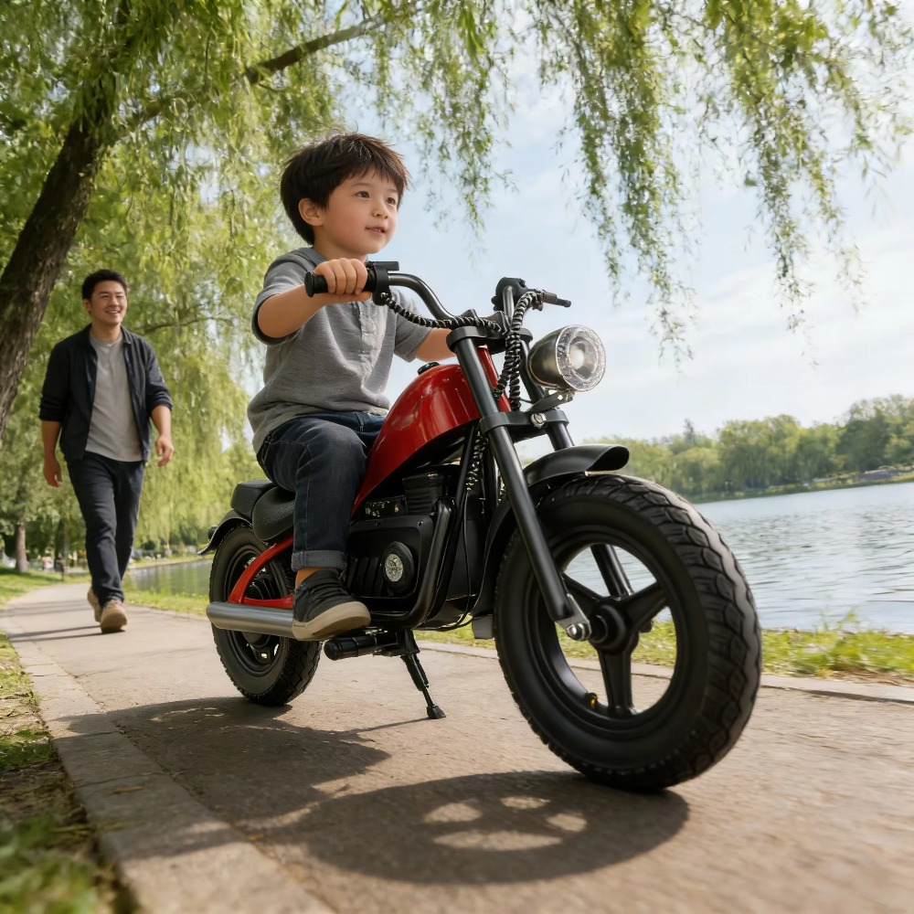 Outdoor Youth Adventure - دراجة كهربائية 48 فولت للأطفال، دراجة