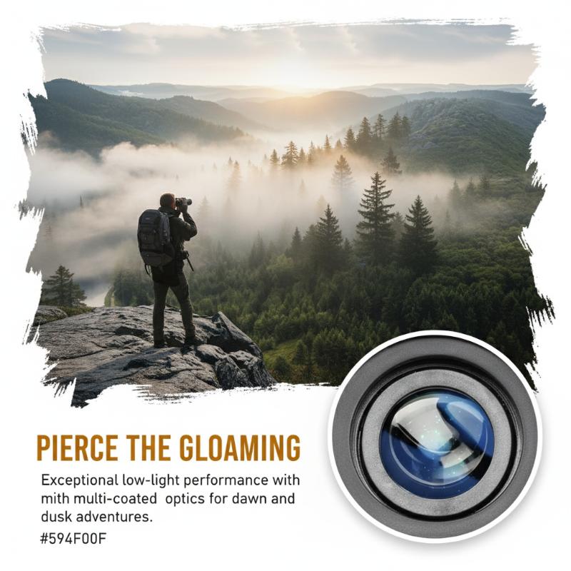 Outdoor Adventure Images - منظار أحادي محمول باليد 40x60 بمدى