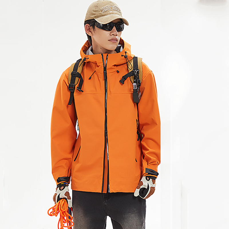 Outdoor Adventure Windbreaker - سترات المطر الرجالية خفيفة الوزن سترة