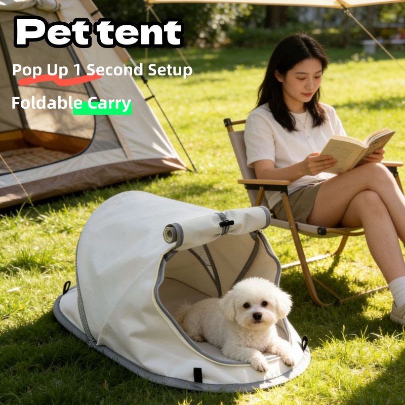خيمة كلاب محمولة قابلة للطي، م - مراجعة Outdoor Adventure Tent وسعره
