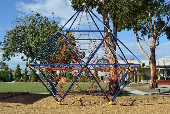 ملعب خارجي كبير للأطفال مع مسا - مراجعة Outdoor Adventure Course وسعره
