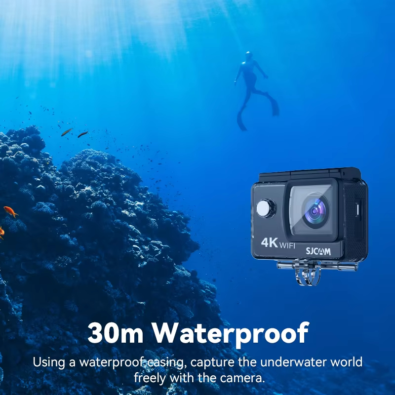 كاميرا الحركة SJCAM SJ4000 Air - مراجعة Outdoor Adventure Images وسعره