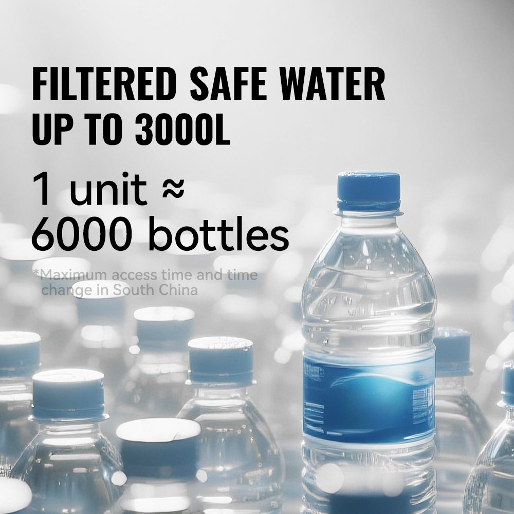 فلتر مياه محمول للتخييم والرحل - مراجعة Water Filter Straw وسعره