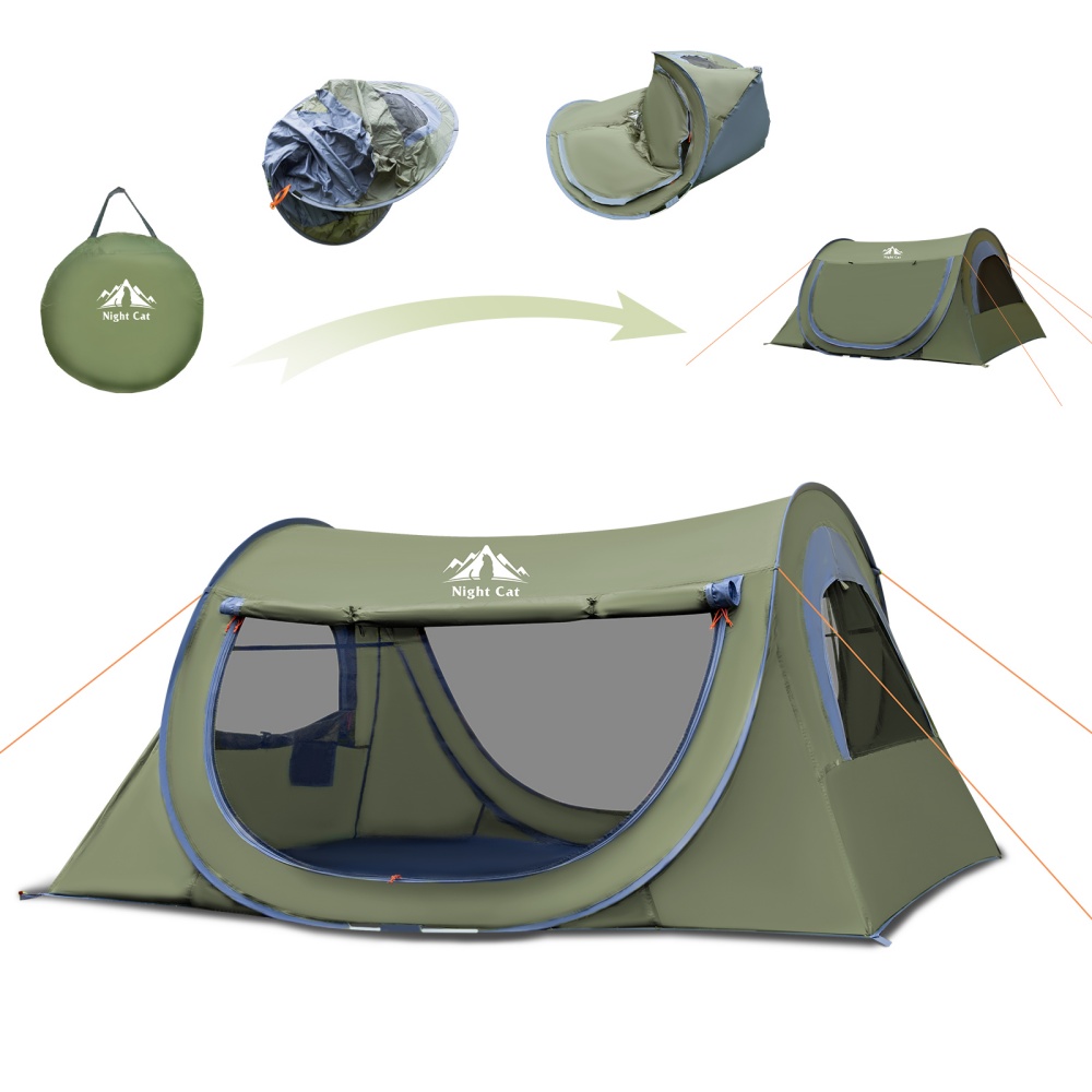 خيمة نايت كات القابلة للطي لشخ - مراجعة Outdoor Adventure Tent وسعره