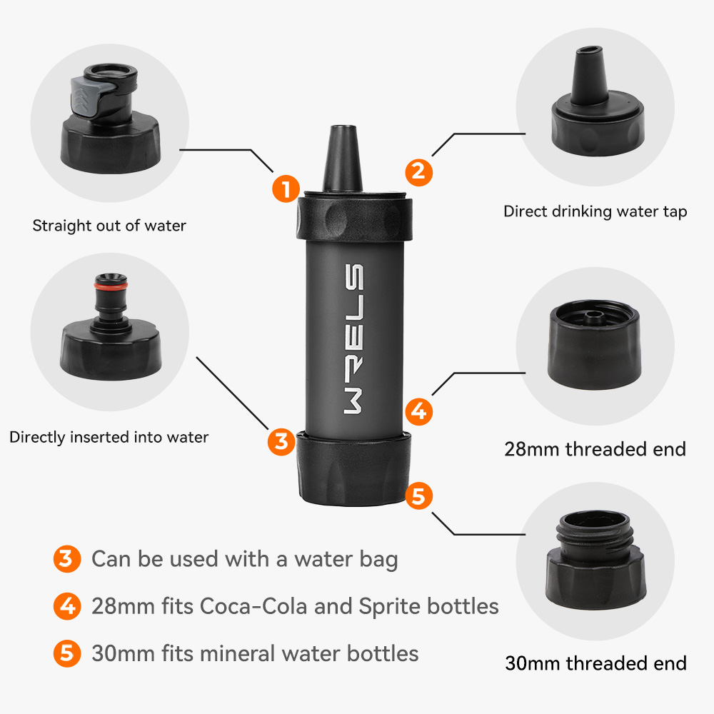 فلتر مياه شخصي صغير من WERLS ل - مراجعة Water Filter Straw وسعره