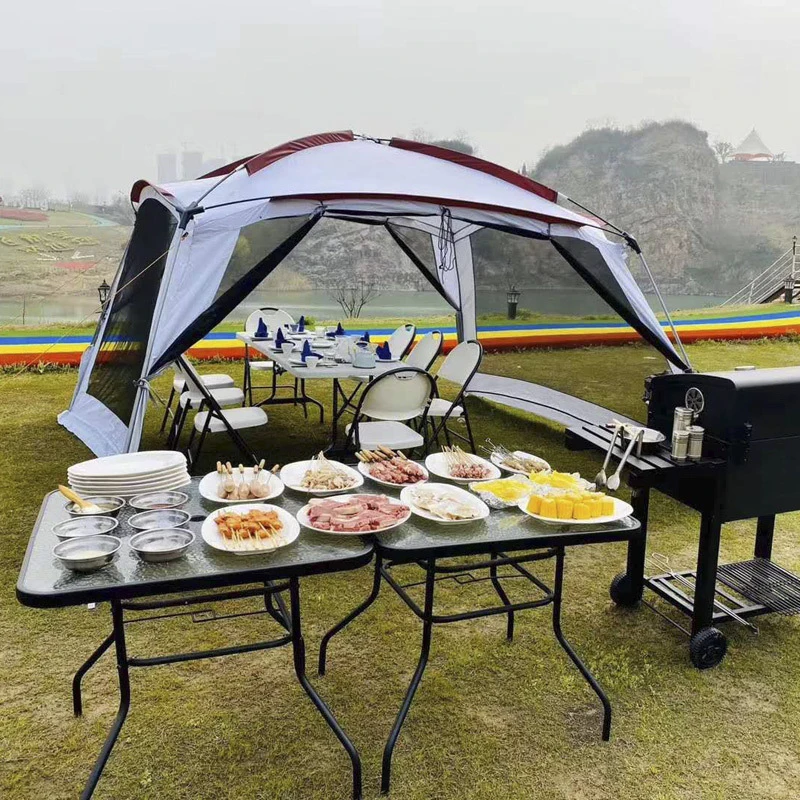 خيمة خارجية مقاومة للماء ومضاد - مراجعة Outdoor Adventure Tent وسعره