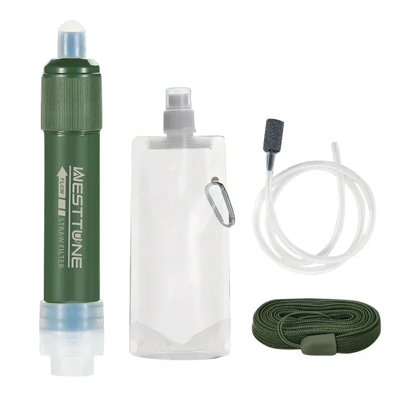 Westtune في الهواء الطلق التخي - مراجعة Water Filter Straw وسعره