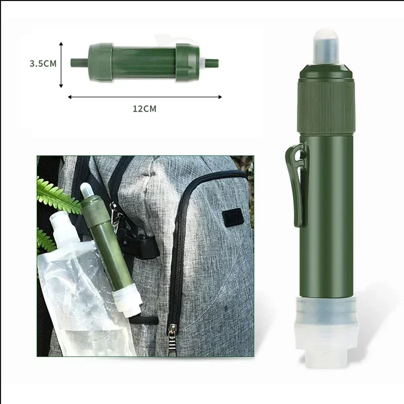 Westtune في الهواء الطلق التخي - مراجعة Water Filter Straw وسعره