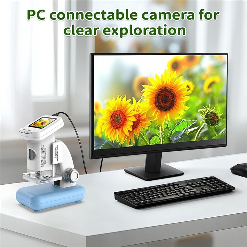 مجهر رقمي للأطفال من ABZL Expl - مراجعة Outdoor Adventure Microscope وسعره