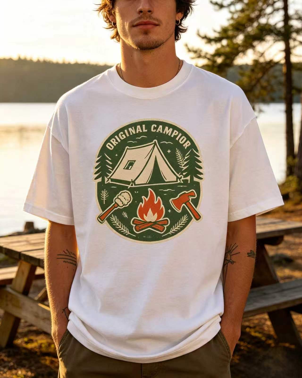 تي شيرت أصلي للجنسين من Camper - مراجعة Outdoor Adventure Tent وسعره