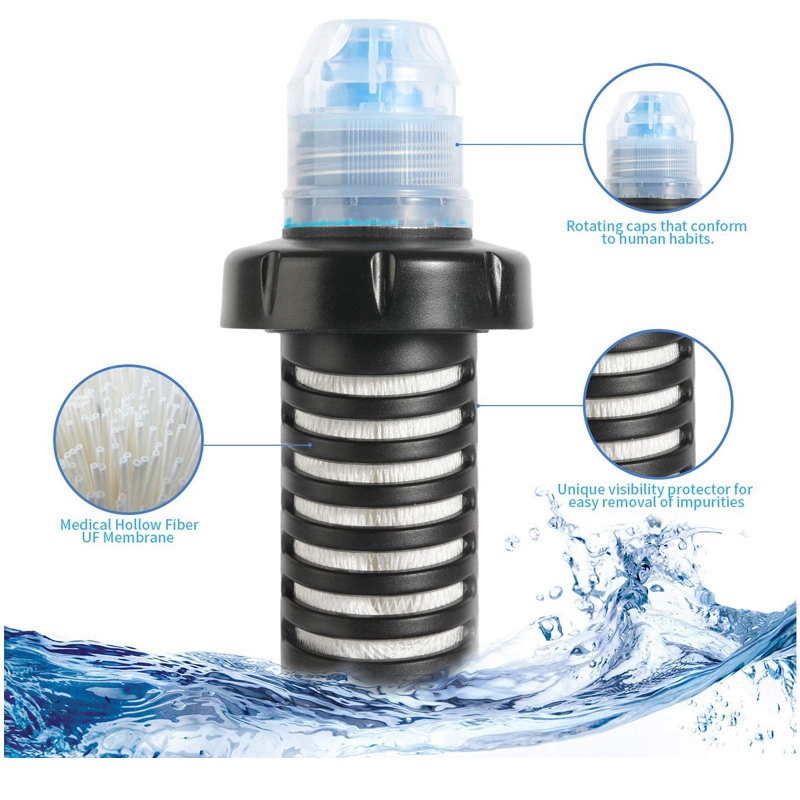 زجاجة تصفية مياه ، ناعمة ، قاب - مراجعة Water Filter Straw وسعره
